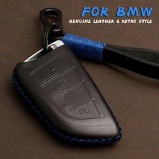 1Pcs 새로운 정품 가죽 BMW X1 X3 X4 X5 X6 F48 F10 F39 F30 F15 F16 E53 E70 E39 G01 G30 1 2 5 7 시리즈|자동차 키 케이, 1개, Type B - Brown, Type A - Black Gold