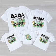 패밀리룩 여행가족룩 가족티 가족촬영 가족사진 티셔츠 사파리 패밀리 매칭 파티 생일 정글