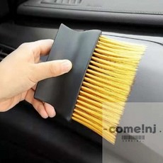 컴엔제이 자동차 먼지 브러시 청소용품, 1개