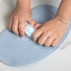 ABM 타원 흡착 빨래판 색상랜덤, 단품, 단품