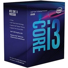 Intel Core i3-8300 3.7GHz 8MB Coffee Lake 박스형 데스크탑 프로세서, 기본 - 커피레이크