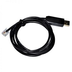 직렬 통신 케이블 어댑터 PC 시리얼 FT232RL RS232 USB-RJ11 RJ126P4C 잭 ONKE DDC DH 시리즈 SERVO 드라이브 J6 J9 포트 케이블과 호환, 3m_FT232RL Chip - j-ddc