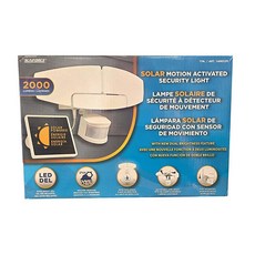 Costco Sunforce 태양광 모션 활성화 조명 2000 루멘