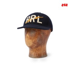 RRL 볼캡 야구모자 아플리케드 울 블렌드 펠트볼 캡 cap