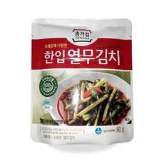 종가집 한입열무김치, 12개, 80g