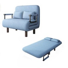 EIYA 퀵슬립소파베드 원룸 기능성 용도 겸용 작은, 1개, 80x190cm 진회색