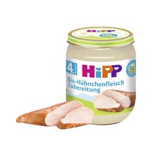 힙 이유식 닭고기 125g Hipp, 1개 - hipp이유식