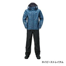 SHIMANO 히마노 루어 내림낚시 RA027Q 방수 배기 얇은 바람막이 레인코트, 미채색
