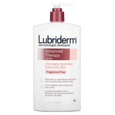 루브리덤 Lubriderm 어드밴스드 테라피 로션 극건성 피부 집중 보습 709ml(24fl oz), 7.9ml, 1개