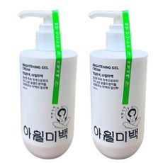 아윌미백 미백크림 바디착색 진정비타민 200ml 2개