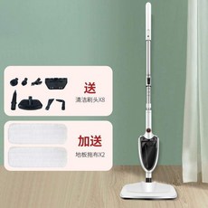 스팀청소기 분해가능 .청소기 일회용 바닥 스팀 대걸레 핸드형 청소기 2IN1분수, T01-현물+포기 2개 손걸레+멀티 기능 칫솔브러쉬