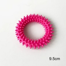 큰 개용 EVA 인터랙티브 훈련 링 풀러 반려견 비행 디스크 물린 장난감, A-9.5cm, 1개