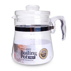 2.5L 불에 직접 끓일수있는 유리주전자 직화 약탕기 상황버섯달이는