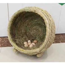 짚으로 만든 달걀 둥지, 1개
