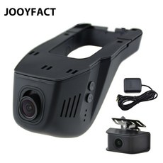 JOOYFACT A9 듀얼 렌즈 1080P 자동차 DVR 등록자 대시 캠 GPS 로거 카메라 캠코더 야간 투시경 Novatek 96675 Sony IMX307 WiFi|DVR/, 1개, A9GS, Without TF Card