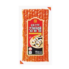 한성 숯불구이맛 김밥 햄 100gx5개 무료배송/ 아이스팩+보냉팩 포장 발송, 5팩