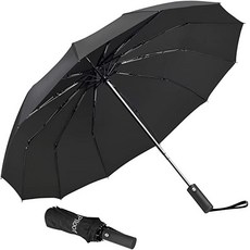 청우겸용남성양산사각형접는우산무지블랙50㎝【초경량·초슬림