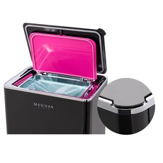 최신상 매직캔 히포 크롬 250 다용도휴지통, 화이트