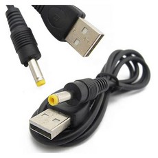 PSP 충전 케이블 USB = DC 둥근핀 외경4mm내경1.7mm길이1.2m■PSP-1000PSP-2000PSP-3000 대응