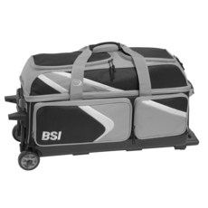 BSI Dash 3볼롤러 볼링백 그레이, Black/Gray/White