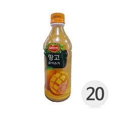 델몬트 망고 로어슈거 400ml x20펫, 20개