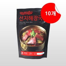 청우식품 이음식 선지해장국 x 10개, 700g