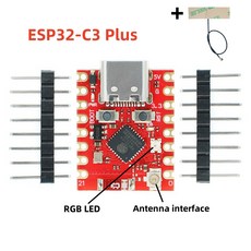 ESP32 C3 개발 보드 ESP32 S3 ESP32 C6 ESP32 H2 SuperMini 개발 보드 ESP32 C3 개발 보드 WiFi Bluetooth, 32 C3 Plus, 1개