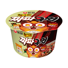 농심 앵그리 짜파구리 매운맛 큰컵사발면 108g x 9개