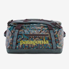 (파타고니아 100%정품) patagonia 블랙 홀 더플 팩 40L 남여공용 더플백 Fitz Roy Patchwork: Nouveau Green, FREE