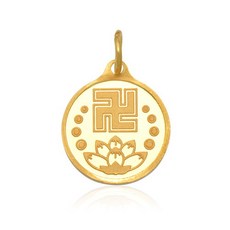 만자펜던트순금