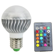 E27 LED RGB 램프 스포트라이트 전구 AC 85-265V BOMBILLAS LED 스마트 LED RGBW 램프 홈 장식 용 15W 원격 제어 LED 전구, 01 Yes_01 Changeable_01 15w