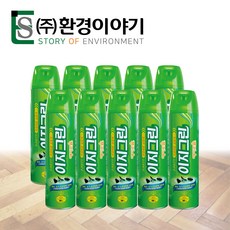 에어졸 스프레이 살충제 모기 파리 벌레 약 퇴치제, 10개, 500ml