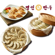 명인만두 고기+김치+갈비 3봉