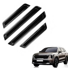 SUNCAR 더뉴 쏘렌토 MQ4 페이스리프트 도어스텝 도어스커프 도어플레이트