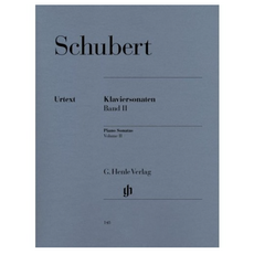 슈베르트 피아노 소나타집 2 : Schubert Piano Sonata Volume II, 슈베르트 저, G. Henle Verlag