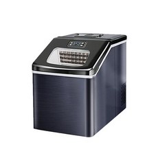 자동 미니 전기 제빙기 소형 큐브 제작 기계 빠른 제빙기 밀크티 샵 가정용 25kg 24h 220V 120W, 1) 은, 1) 은