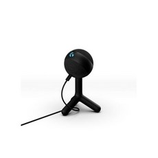 로지텍 G 예티 오브 프리미엄 RGB 라이트싱크 파워 게이밍 마이크 블랙