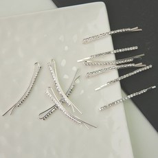 다왕 fZZ824 반짝이는 큐빅 실핀 (낱개10개)