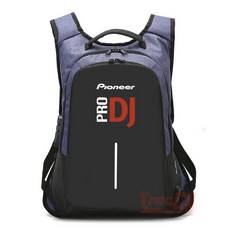 충전 백팩 USB Pioneer Pro DJ 남녀공용 범용 대용량 배낭 도난 방지 잠금 노트북 가방 여행