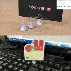 차량실내 10P 미니 부착형 메모 클립 꽂이 메모클립 자동차명함클립