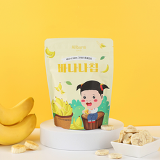 아기간식 동결건조 과일칩 4가지 맛 올바름 사과칩 배칩 딸기칩 바나나칩, 1개