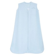 HALO SleepSack 마이크로 플리스 웨어러블 담요 스와들 트랜지션 침낭 TOG 1.0 펭귄 친구들, Baby Blue