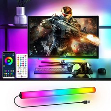 모니터 LED 조명 스크린바 라이트바 스탠드smart rgb screen light 룸, 1팩, 1개