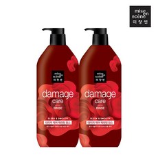 (주)아모레퍼시픽 무료배송 미쟝센 데미지케어 린스 대용량 1500ml, 2개