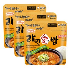 이지밥 라면애밥 김치찌개, 110g, 3개