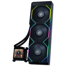 리안리 Hydroshift LCD 360TL 서린 수냉 CPU 쿨러 (블랙), 블랙, 1개