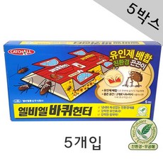 엘비엘바퀴헌터 5개입 바퀴벌레 끈끈이, 5box
