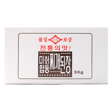 진짜미화합동찌개된장 3kg, 상세페이지 참조