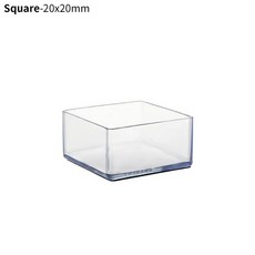 가구다리 보호커버 논슬립캡 테이블 라운드 바닥 보호대 양말 가구 발 실리콘 패드 다리 미끄럼 방지 PVC 캡, 11.20x20mm-Square, 1개