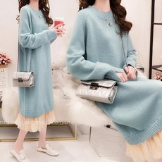 임부복 주수 임신주수원피스 빅사이즈 임산부 가을 정장 패션 모델 2020 새로운 유행